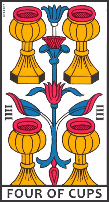 Four of Cups