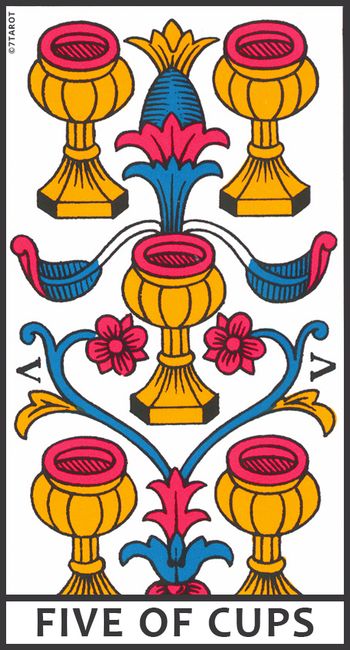 Five of Cups