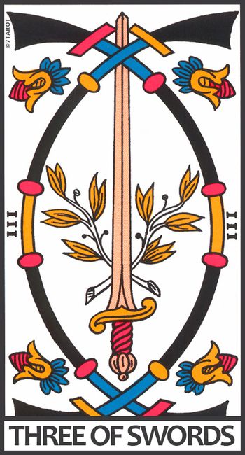 Three of swords